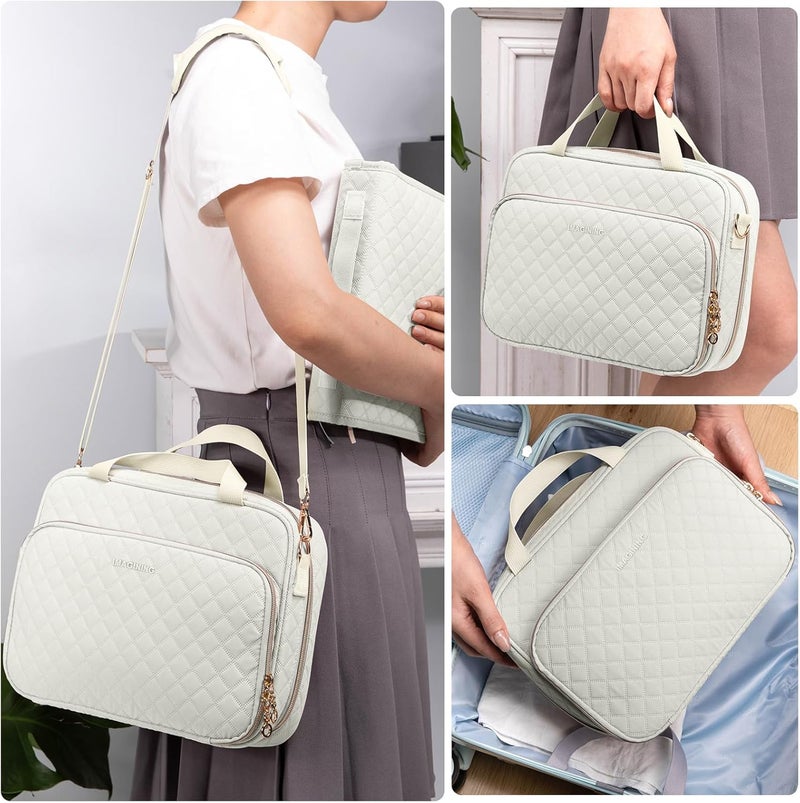 IMAGINING Large Bible Case with Bible Cover for Women - Bible Carrying Case with Shoulder Strap - Bible Bag Packed in Gift Box - Bible Carrier with Pockets for Bible Study Suppliers - Bible Gift Girls - Image 5